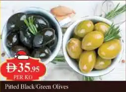 West Zone Supermarket Pitted Black / Green Olives offer
