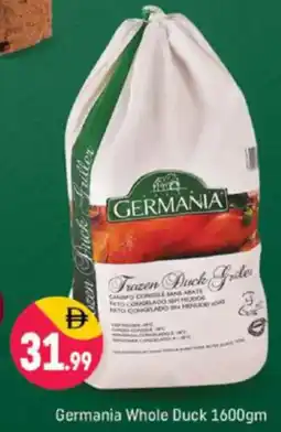 Shaklan Germania Whole Duck offer