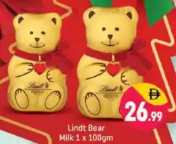 Shaklan Lindt Bear Milk offer