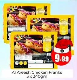 Amber Al Areesh Chicken Franks offer