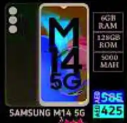 Amber Samsung M14 5G offer
