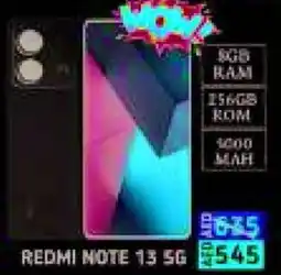 Amber Redmi Note 13 5G offer