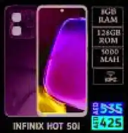 Amber Infinix Hot 501 offer