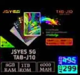 Amber Jsyes 5G Tab-J10 offer