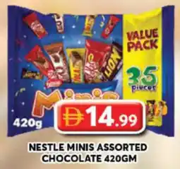 Grand Hyper Market Nestle minis assorted chocolate offer