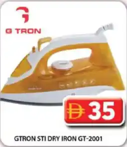 Grand Hyper Market Gtron STI Dry Iron GT-2001 offer
