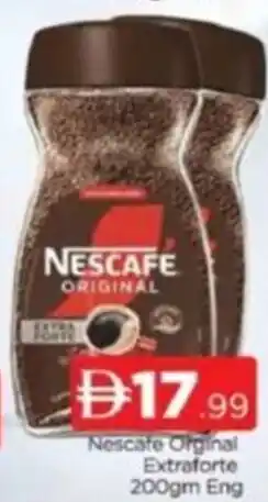 Al Madina Nescafe Orginal Extraforte Eng offer