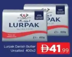 Al Madina Lurpak Danish Butter Usalted offer