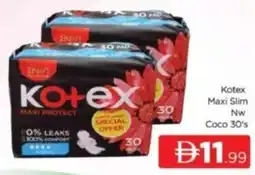 Al Madina Kotex Maxi Slim Nw Coco offer