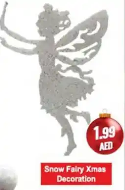 Almaya supermarket Snow Fairy Xmas Decoration offer