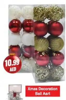 Almaya supermarket Xmas Decoration Ball Asrt offer