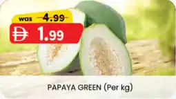 KM Trading Papaya green offer