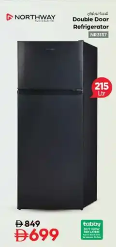 Nesto Double door refrigerator NR3137 offer