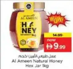 Nesto Al Ameen Natural Honey Hex Jar offer