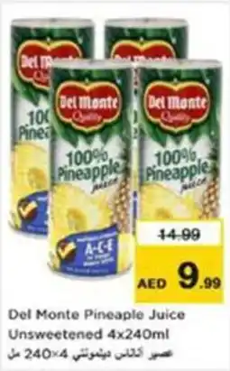 Nesto Del Monte Pineaple Juice Unsweetened offer