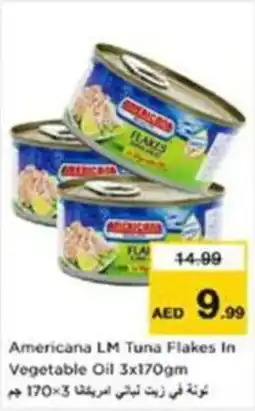 Nesto Americana LM Tuna Flakes In Vegetable Oil offer