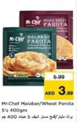 Nesto Mr. Chef Malabar / Wheat Parota offer