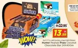 Nesto Hunter Peanut / Praia Coconut Chocolate Bar offer