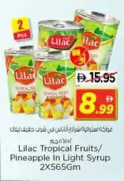 Nesto Lilac Tropical Fruits / Pineapple In Light Syrup offer