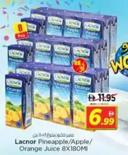 Nesto Lacnor Pineapple / Apple / Orange Juice offer