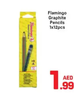 Day To Day Flamingo graphite pencils offer
