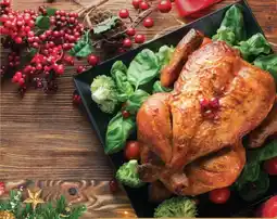 Carrefour Roasted herb chicken with honey-glazed carrots offer