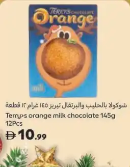 Carrefour Terrys orange milk chocolate offer
