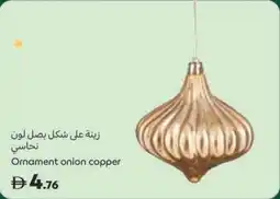 Carrefour Ornament onion copper offer