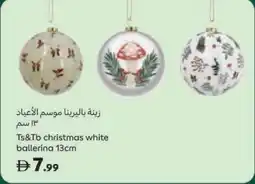 Carrefour Ts&TB christmas white ballerina offer