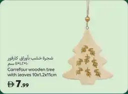 Carrefour Carrefour wooden tree with leaves offer