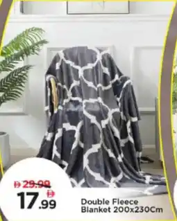 Mark & Save Double Fleece Blanket offer