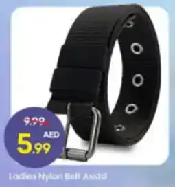 Mark & Save Ladies Nylon Belt Asstd offer