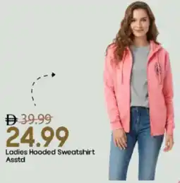 Mark & Save Ladies Hooded Sweatshirt Asstd offer