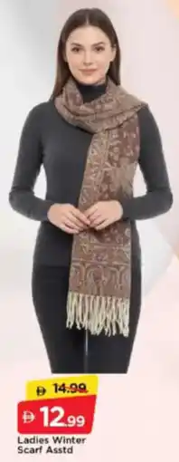 Mark & Save Ladies Winter Scarf Asstd offer
