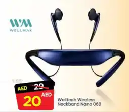 Mark & Save Welltech Wireless Neckband Nano 060 offer