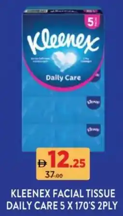 Aswaaq Kleenex facial tissue daily care offer