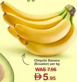 Choithrams Chiquita Banana offer