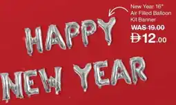 Choithrams New Year Air Filled Balloon Kit Banner offer