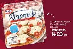 Choithrams Dr. Oetker Ristorante Pizza Assorted offer
