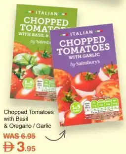 Choithrams Chopped Tomatoes with Basil & Oregano / Garlic offer