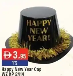 West Zone Supermarket Happy New Year Cap WZ KP 2414 offer