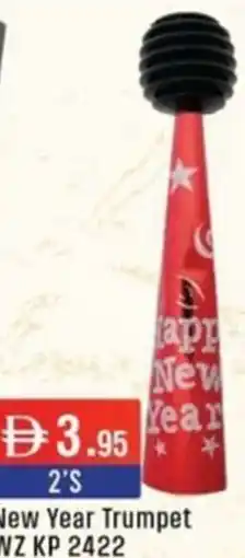 West Zone Supermarket New Year Trumpet WZ KP 2422 offer