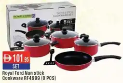 West Zone Supermarket Royal Ford Non stick Cookware RF4999 (8 PCS) offer