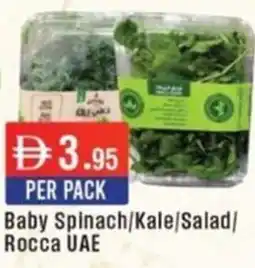 West Zone Supermarket Baby Spinach/Kale/Salad/ offer
