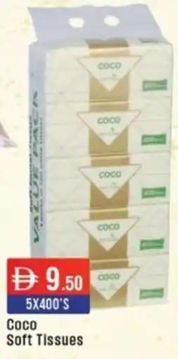 West Zone Supermarket Coco Soft Tissues offer