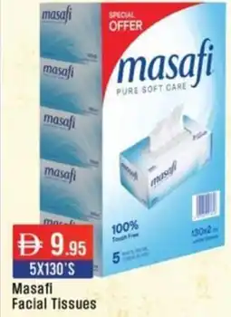 West Zone Supermarket Masafi Facial Tissues offer