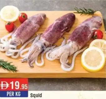 West Zone Supermarket Squid offer