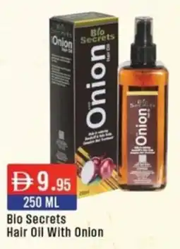 West Zone Supermarket Bio Secrets Hair Oil With Onion offer