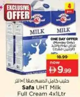 Nesto Safa UHT Milk Full Cream offer