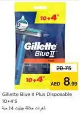Nesto Gillette Blue Il Plus Disposable offer